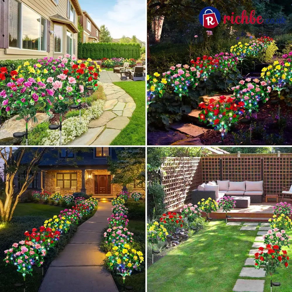 EverGlow Memorial Garden Bloom Lights
