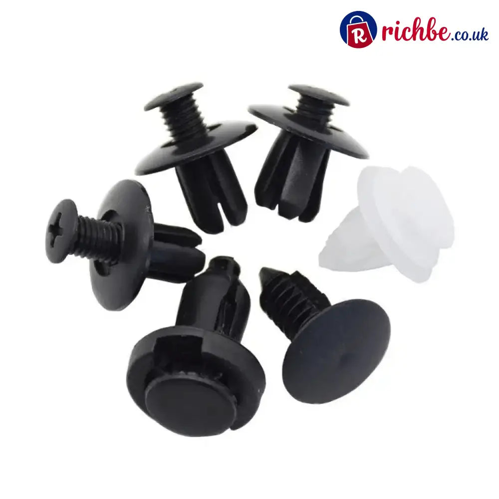 Expansion Screw Clips Set for Automobiles Mudguard Leaf Plates Door Panel Clips(100 PCS)