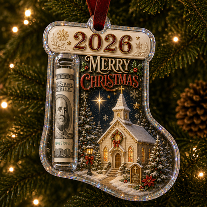 🎅 2026 Christmas Gift 49% Off--Cash Clip Christmas Tree Ornament