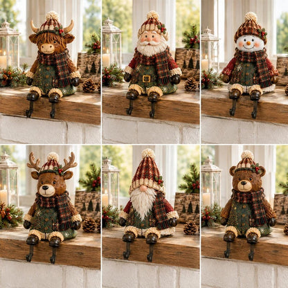 🔥 Last Day 49% OFF - Christmas Stocking Holder Shelf Sitters