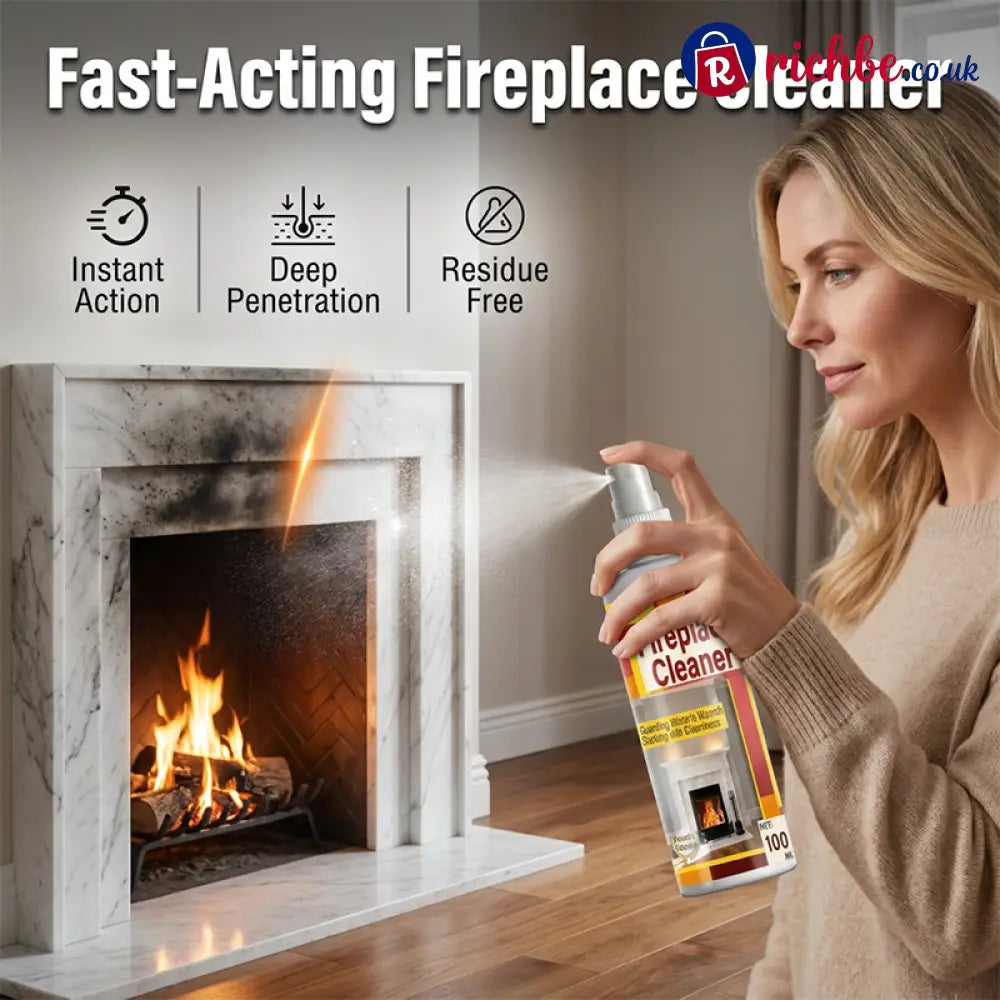 🔥Fast‑Acting Fireplace Cleaner Spray