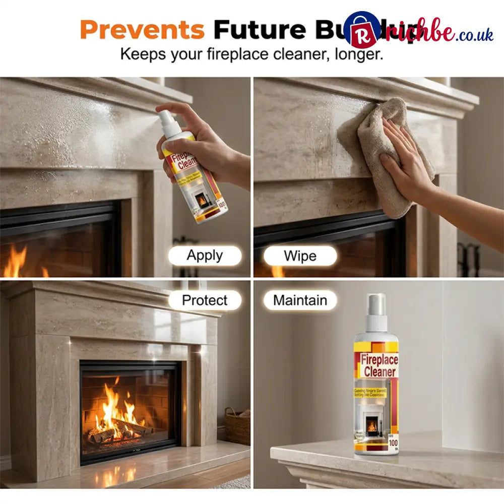 🔥Fast‑Acting Fireplace Cleaner Spray