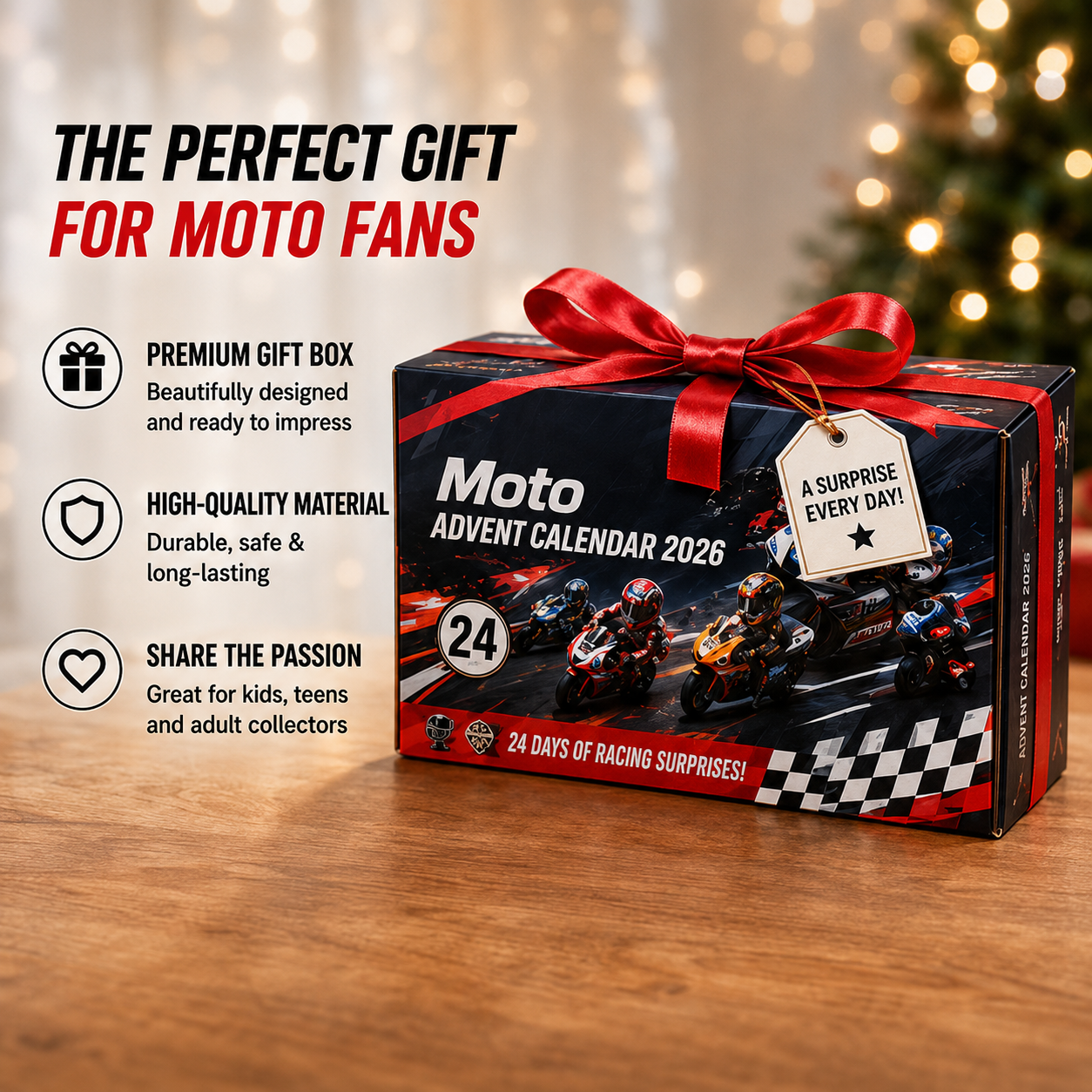 2026 MOTO Racing Advent Calendar – 24 Days of Motorcycle Racing Surprises