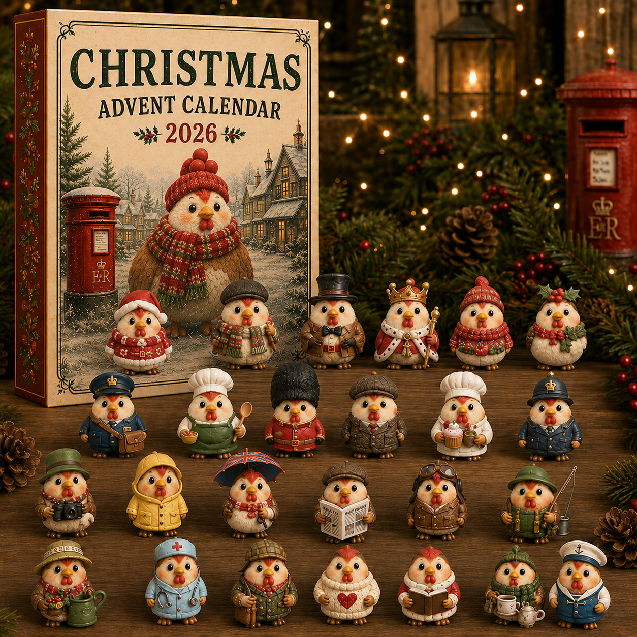 🐔 24 Days of Chicken Advent Calendar
