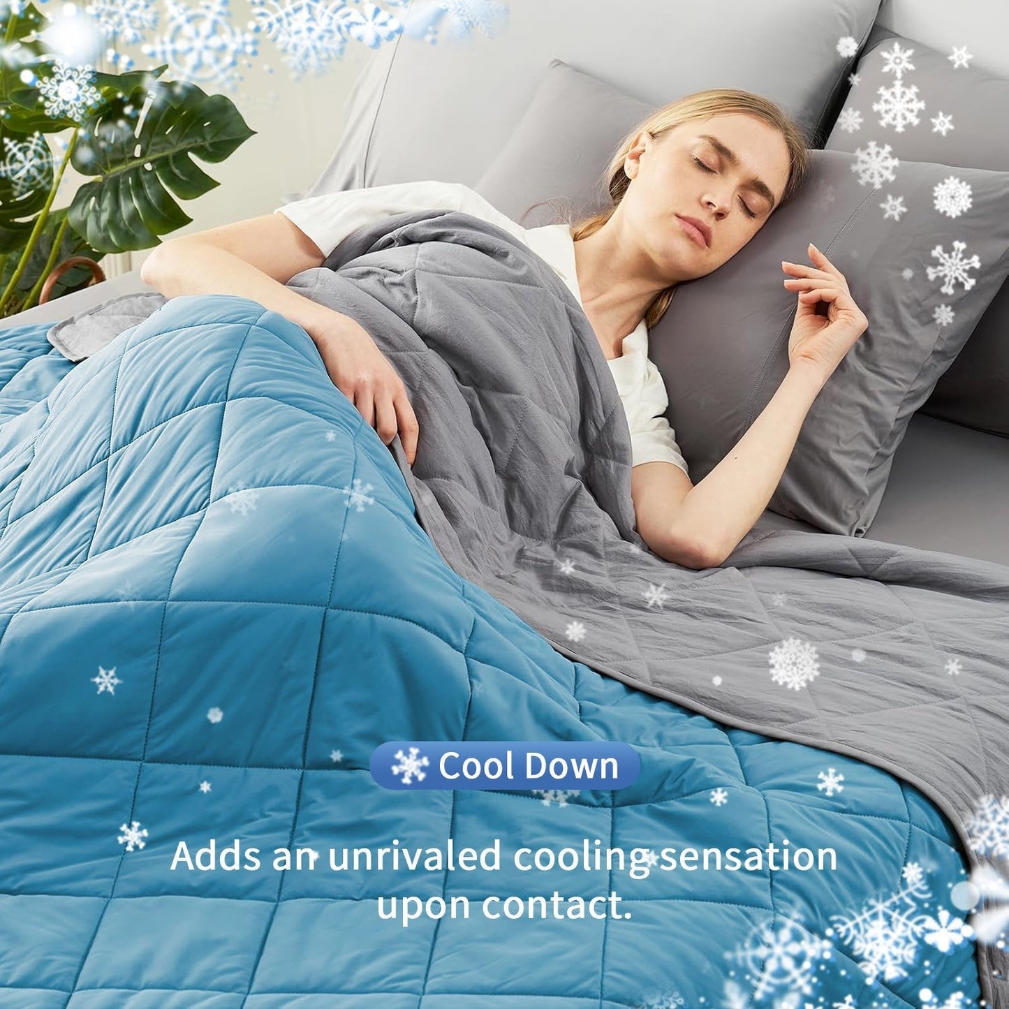 ❄️Cooling Throw Blanket for Hot Sleeper💤