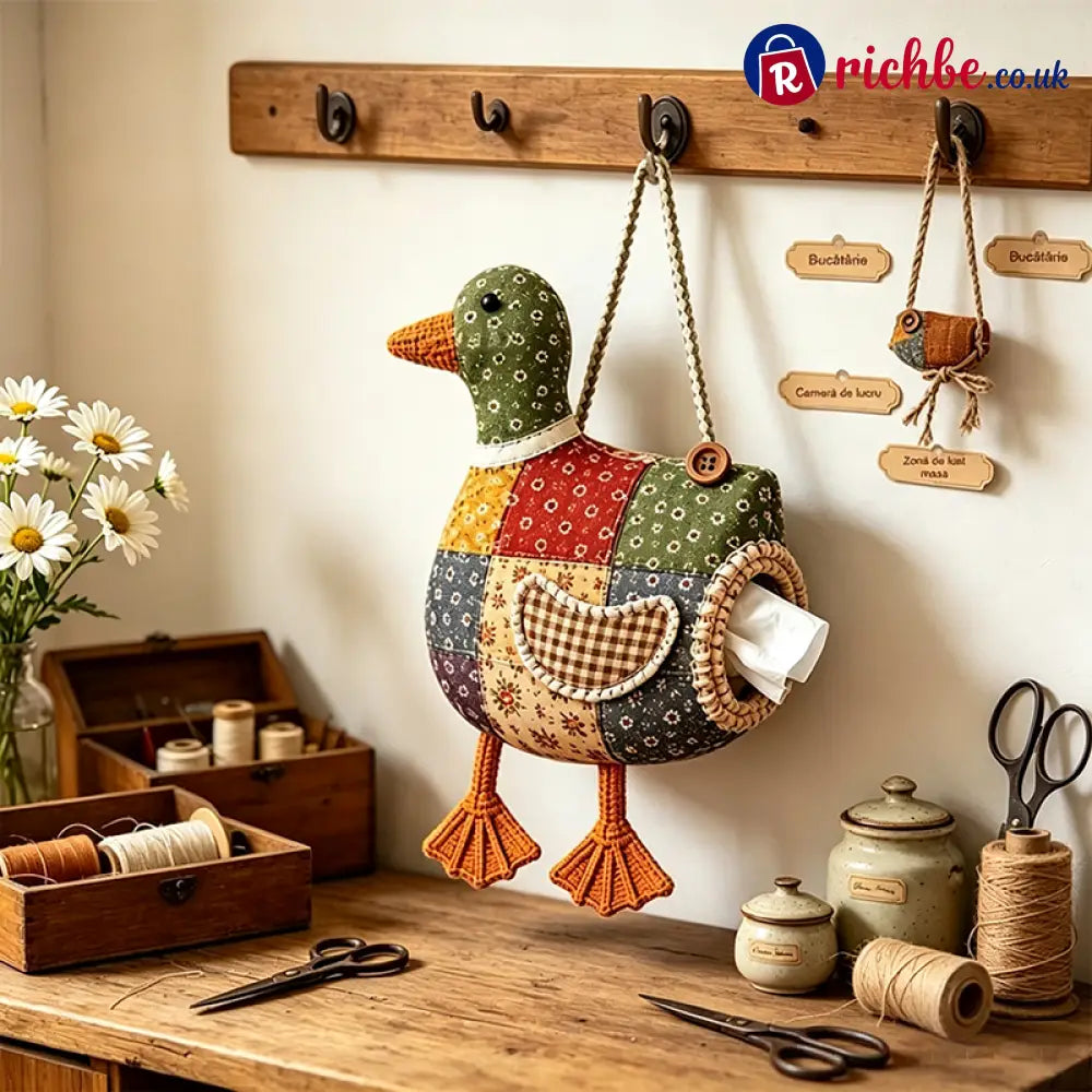 👪Feel the great sense of achievement from DIY- Animal Tissue Holder Sewing Kit🐂🐓🦆 - Gifts & Crafts