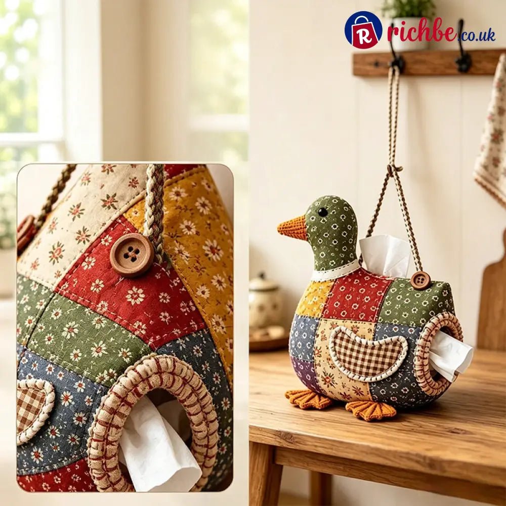👪Feel the great sense of achievement from DIY- Animal Tissue Holder Sewing Kit🐂🐓🦆 - Gifts & Crafts