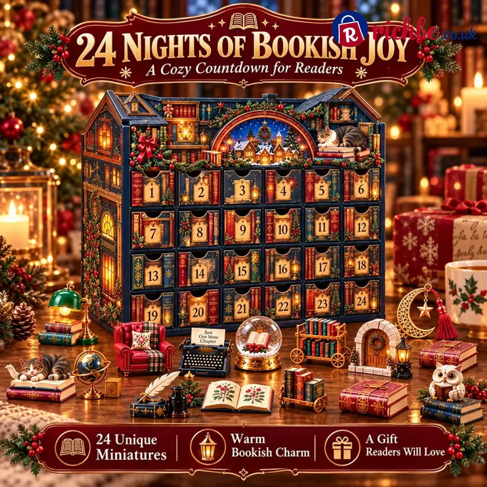 💥FLASH SALE: 49% OFF-24 Nights Of Bookish Joy, A Cozy Countdown For Readers