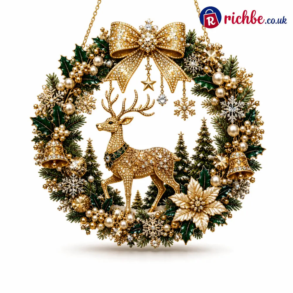 🎄 FLASH SALE – 49% OFF ✨ DIY Christmas Diamond Art Set – Creative Christmas Decoration for a Festive Home 🎁 - 🦌