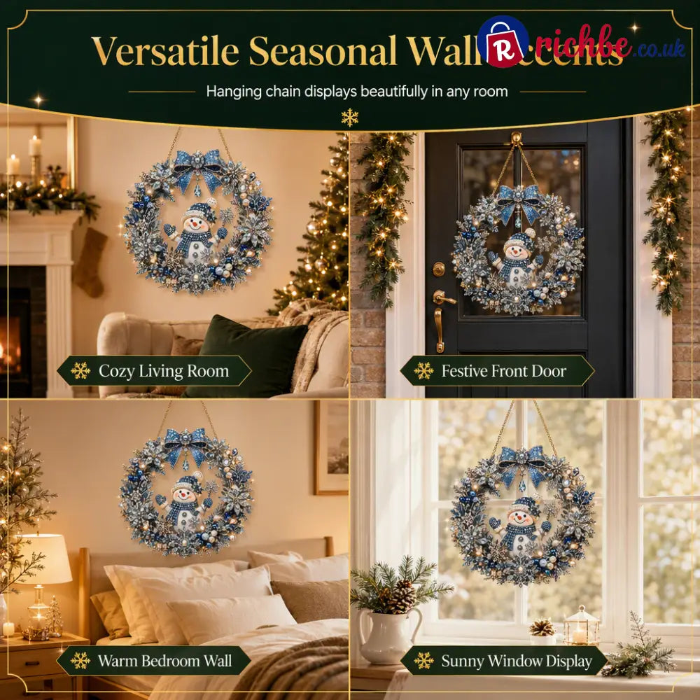 🎄 FLASH SALE – 49% OFF ✨ DIY Christmas Diamond Art Set – Creative Christmas Decoration for a Festive Home 🎁 - 家居用品