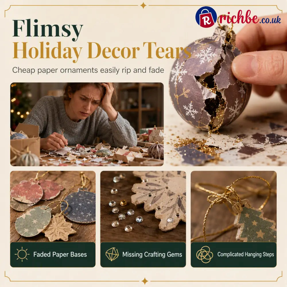 🎄 FLASH SALE – 49% OFF ✨ DIY Christmas Diamond Art Set – Creative Christmas Decoration for a Festive Home 🎁 - 家居用品