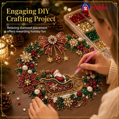 🎄 FLASH SALE – 49% OFF ✨ DIY Christmas Diamond Art Set – Creative Christmas Decoration for a Festive Home 🎁 - 家居用品