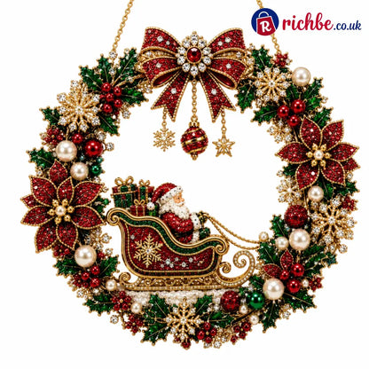 🎄 FLASH SALE – 49% OFF ✨ DIY Christmas Diamond Art Set – Creative Christmas Decoration for a Festive Home 🎁 - 🛷