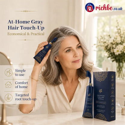💥FLASH SALE: 49% OFF-Herbal Hair Dye Comb for Home Use - Chestnut brown - Hot Sale