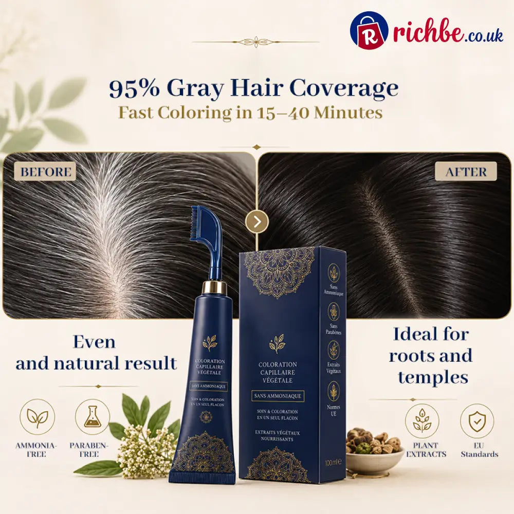 💥FLASH SALE: 49% OFF-Herbal Hair Dye Comb for Home Use - Hot Sale