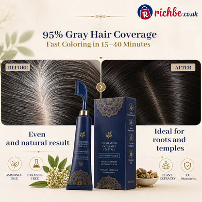 💥FLASH SALE: 49% OFF-Herbal Hair Dye Comb for Home Use - Hot Sale