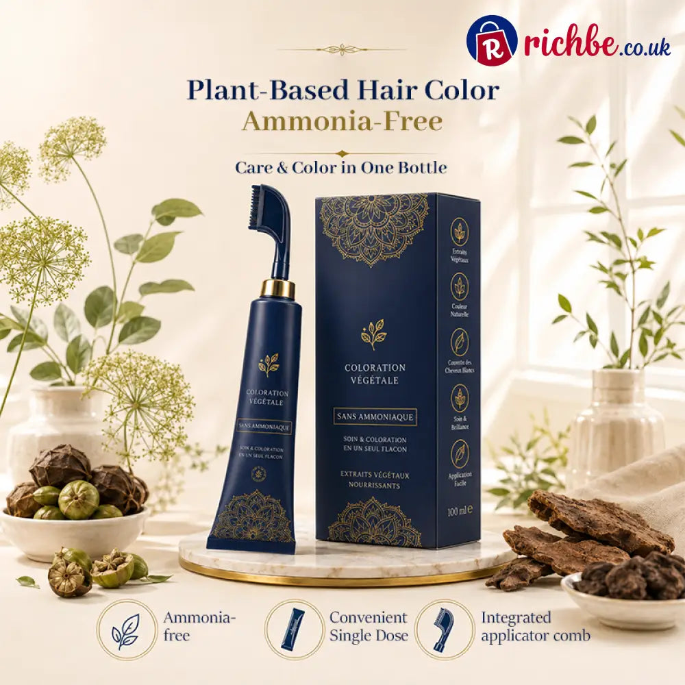 💥FLASH SALE: 49% OFF-Herbal Hair Dye Comb for Home Use - Natural black - Hot Sale