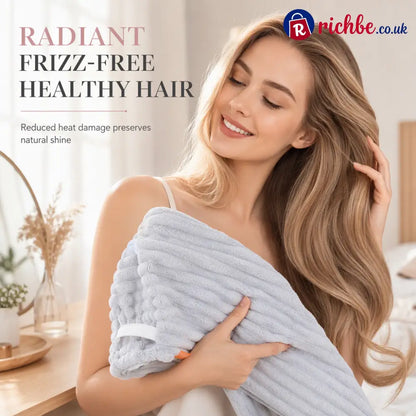 🔥💥FLASH SALE: 49% OFF!Quick-Dry Soft Thickened Hair Towel Wrap - Hot Sale
