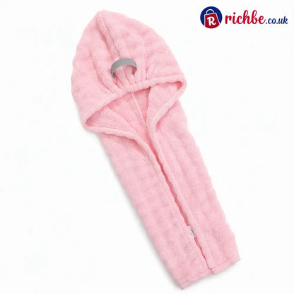 🔥💥FLASH SALE: 49% OFF!Quick-Dry Soft Thickened Hair Towel Wrap - Pink - Hot Sale