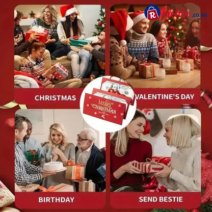 🏆Flash Sale⚡ 50K+ SOLD! Almost Gone-🎅💸Christmas Cash Gift Envelope– A creative way to give cash this Christmas!