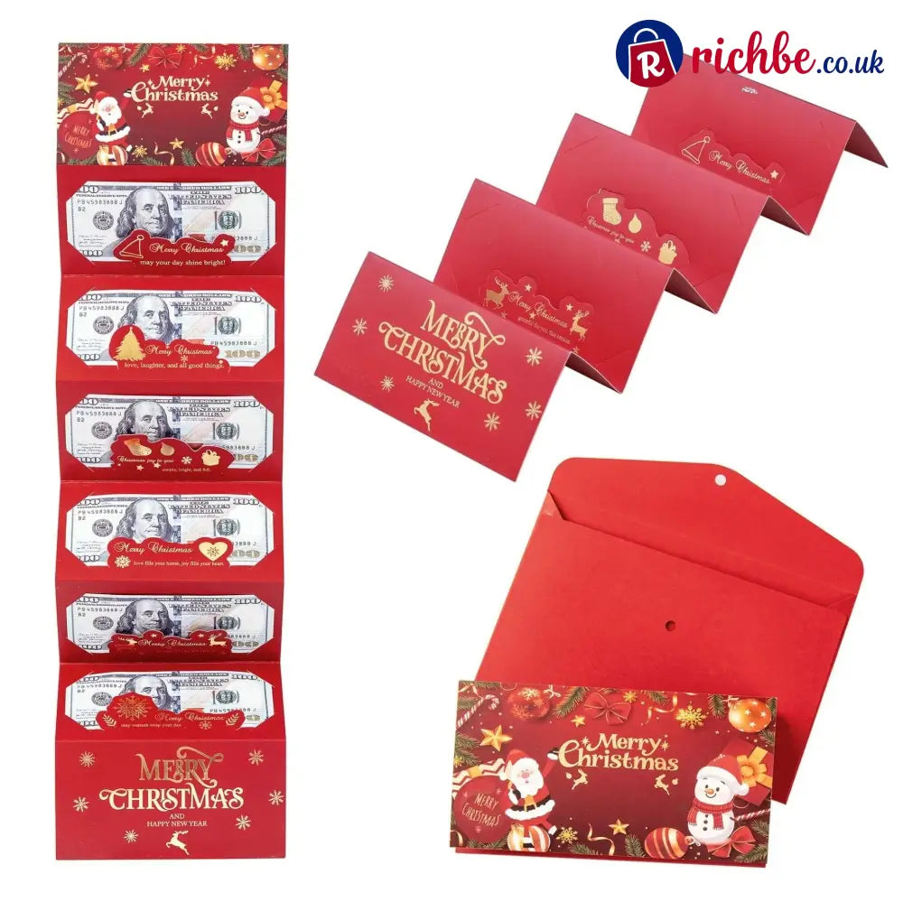 🏆Flash Sale⚡ 50K+ SOLD! Almost Gone-🎅💸Christmas Cash Gift Envelope– A creative way to give cash this Christmas!