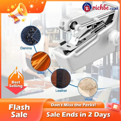 🏆Flash Sale⚡ 50K+ SOLD! Almost Gone-💥🔥 Portable Handheld Sewing Machine