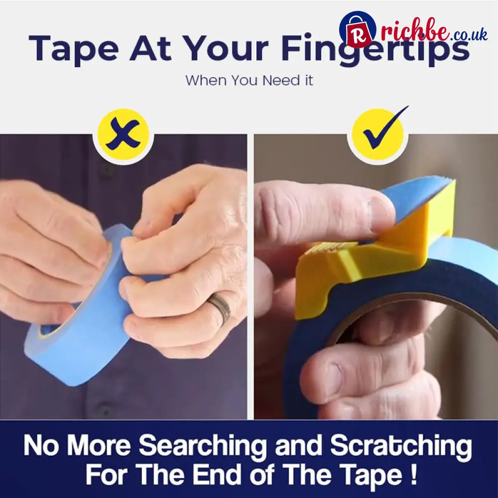 🛠️ Foam Tape Cap Disienser for Painters Crafters and Masking Tape Cutting - Tools & Gadgets