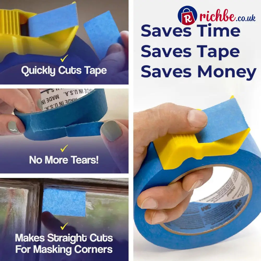 🛠️ Foam Tape Cap Disienser for Painters Crafters and Masking Tape Cutting - Tools & Gadgets