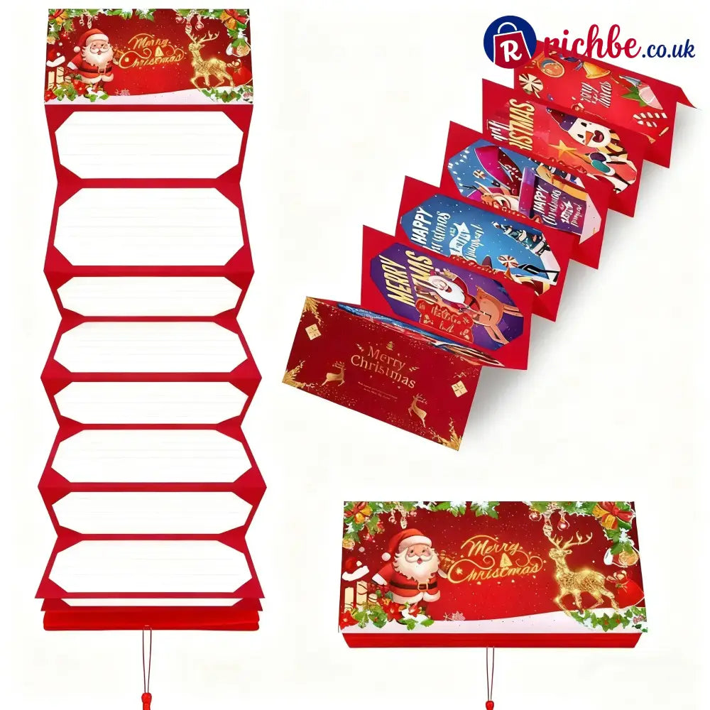 🎄Fold-Out Christmas Money Gift Card – Make Cash Feel Like a Real Present - Toys Kids & Gifts