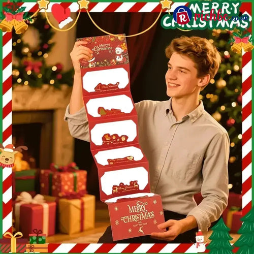 🎄Fold-Out Christmas Money Gift Card – Make Cash Feel Like a Real Present - Toys Kids & Gifts