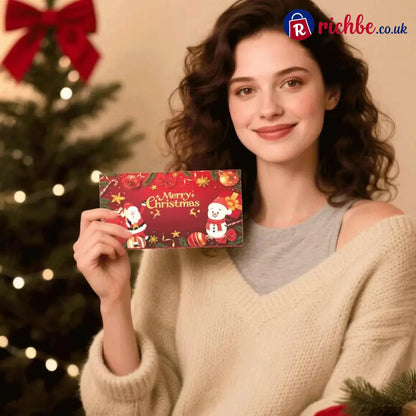 🎄Fold-Out Christmas Money Gift Card – Make Cash Feel Like a Real Present - Toys Kids & Gifts