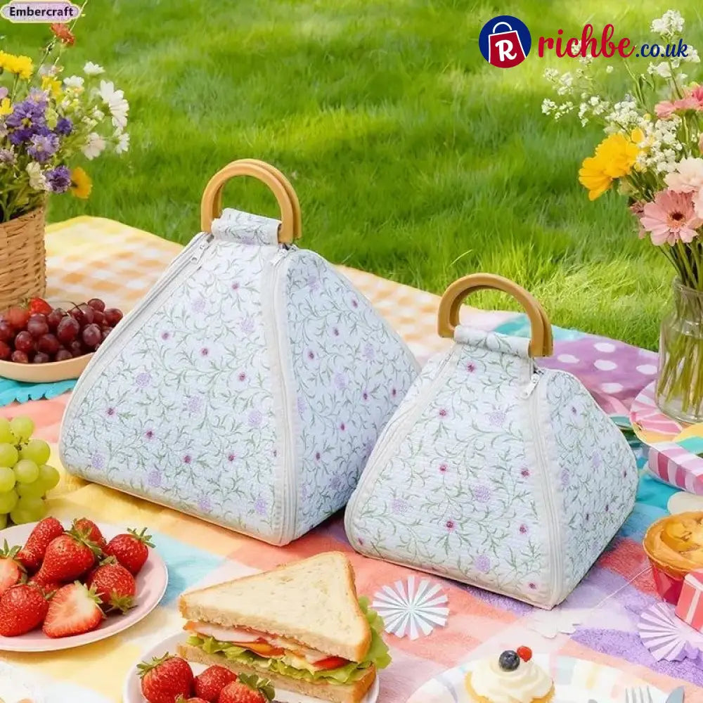 🌿 Foldable Waterproof Picnic Blanket with Carry Handle – Thick Padded Outdoor Mat for Beach Camping & Travel