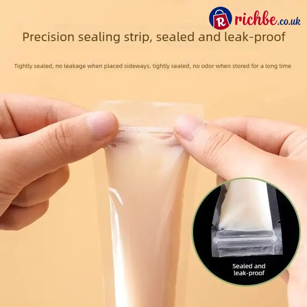 Food-grade disposable popsicle bags