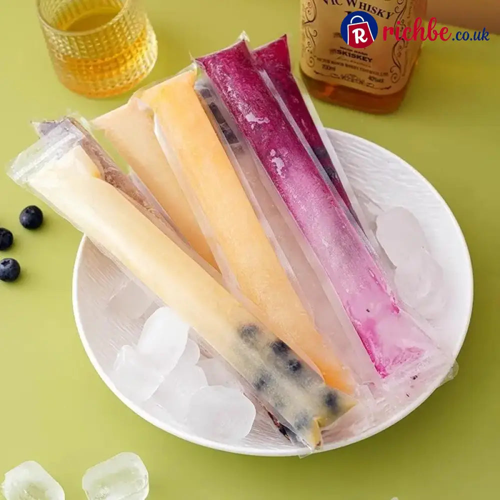 Food-grade disposable popsicle bags