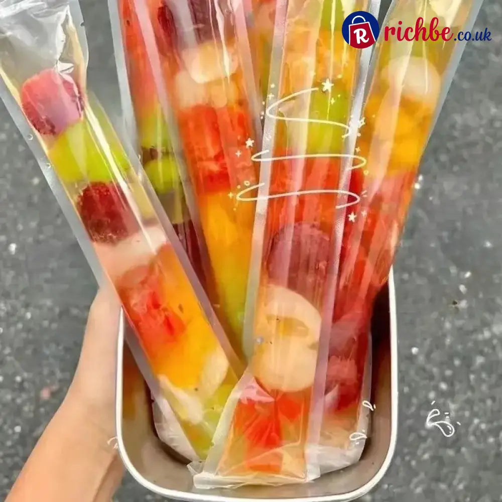 Food-grade disposable popsicle bags