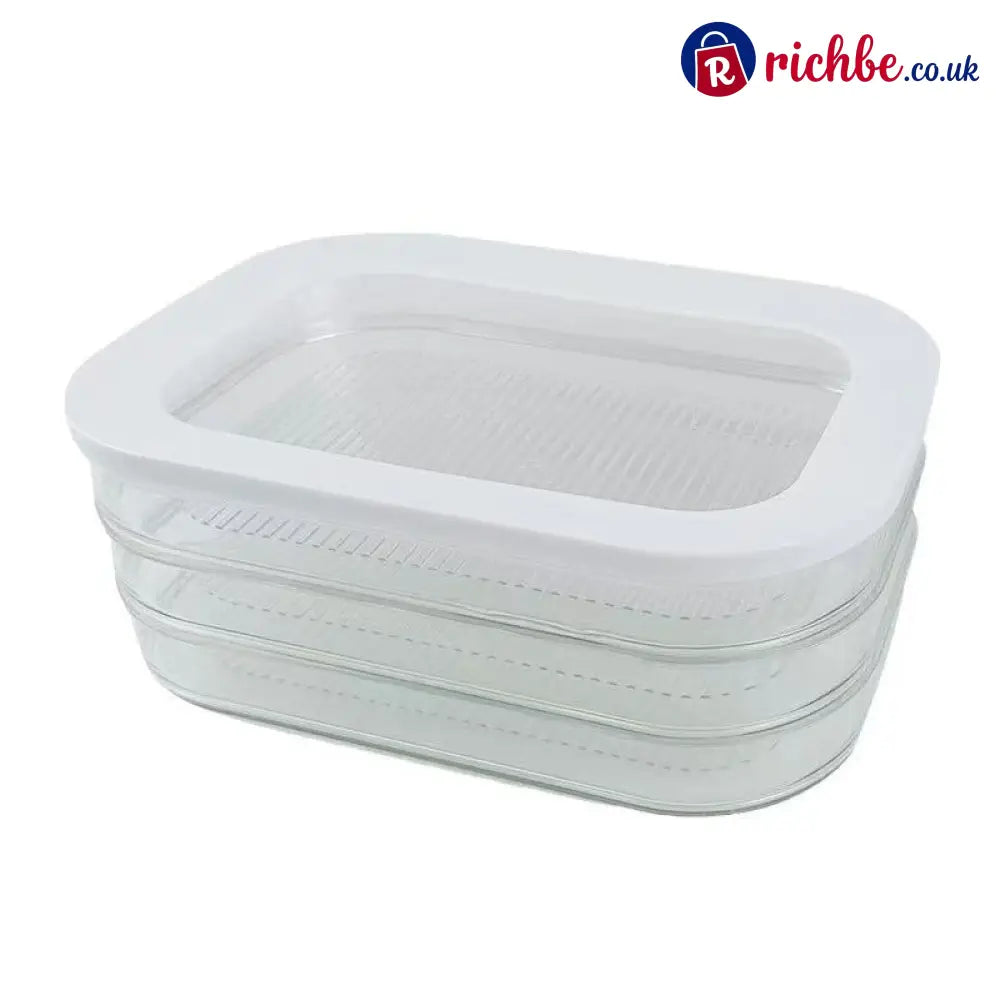 Food Storage Containers with Lid Clear Fridge Crisper - Fourth floor - Houseware & Kitchen