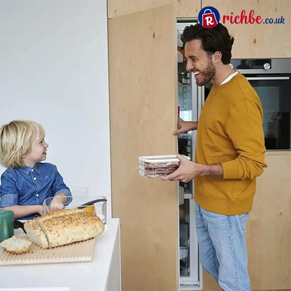 Food Storage Containers with Lid Clear Fridge Crisper - Fourth floor - Houseware & Kitchen