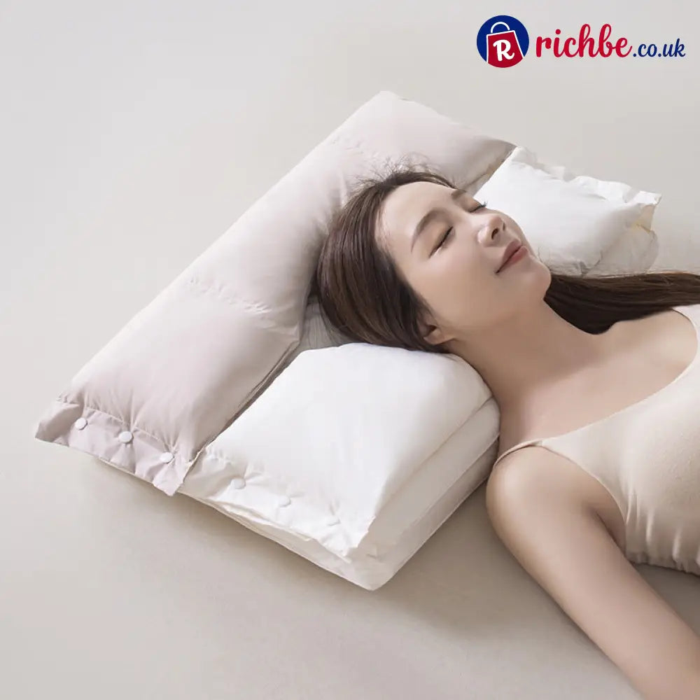 🔥 For a limited time 49% off 🔥 Soft and Hard Dual-Zone Neck Support Pillow - Houseware & Kitchen