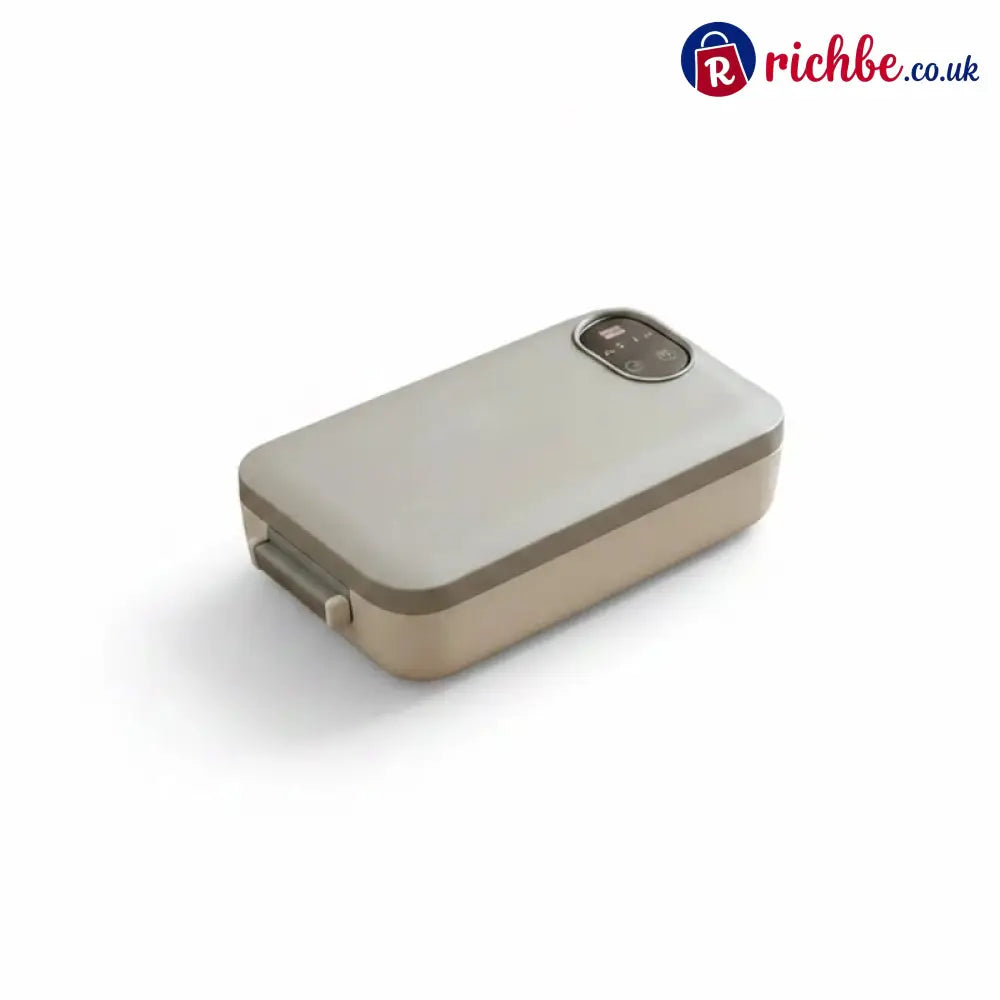 Free Shipping-⚡ Portable electric lunch box with self-heating 🔋🌡️ - Grey (Rechargeable Model) Free Shipping - All