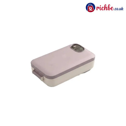 Free Shipping-⚡ Portable electric lunch box with self-heating 🔋🌡️ - Pink (Rechargeable Model) Free Shipping - All