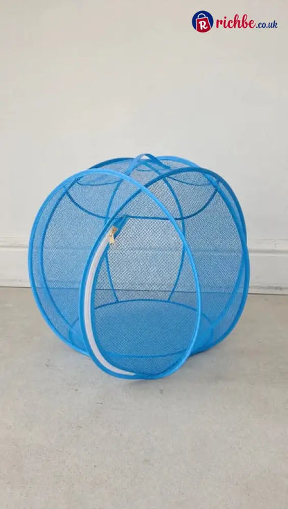 🐱🌿 Freshair Cat Haven™ – Pop-up Mesh Playpen - Blue