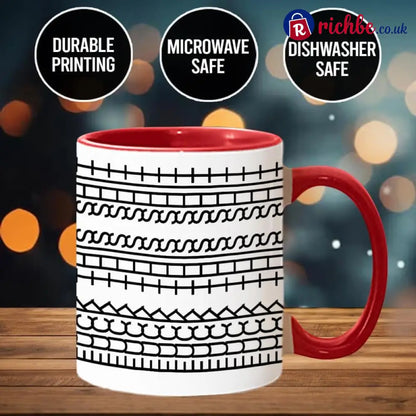 🔥Fuck This Shit Mug Hidden Message Funny Ceramic Coffee Mugs - Red