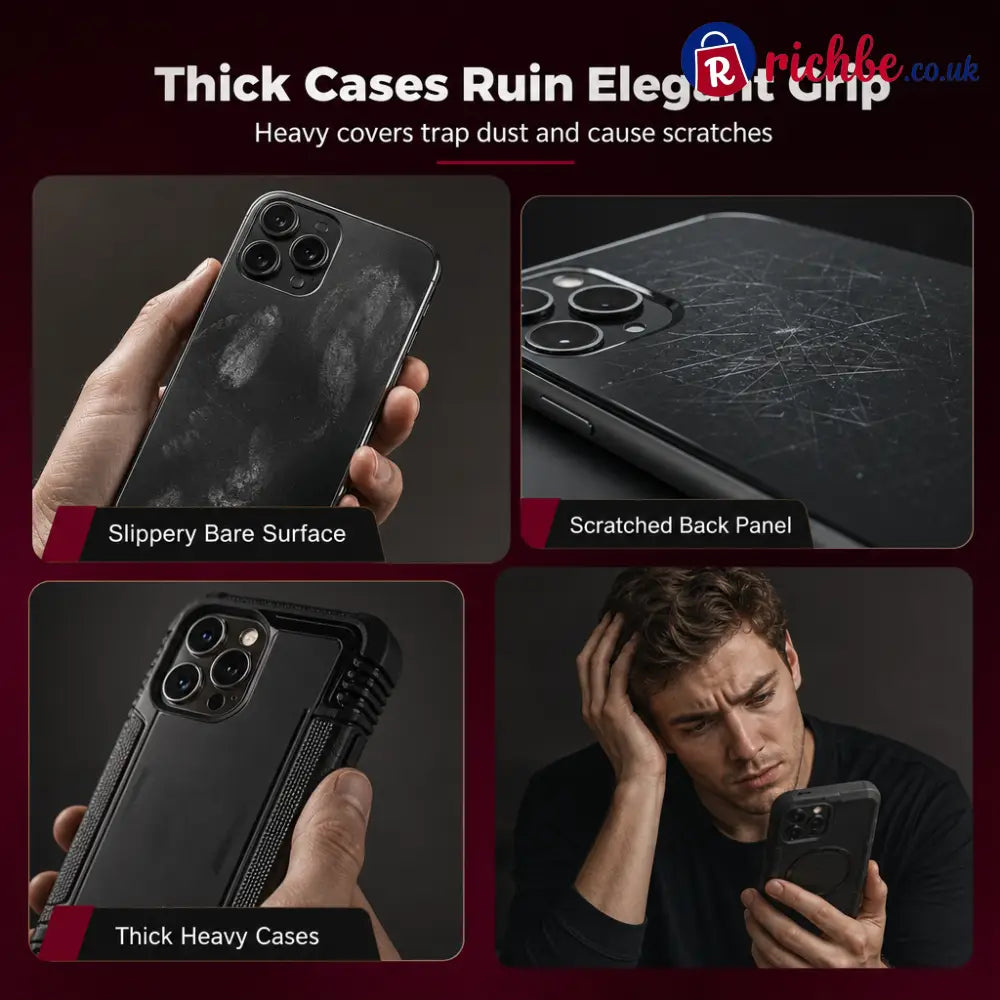📢📢Full Wrap Scratch Resistant Protective Phone Back Skin Sticker - Electronics & Accessories
