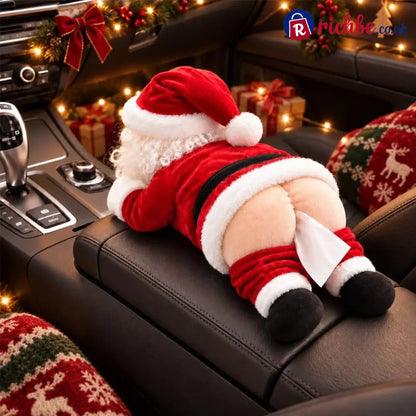 Funny Santa Butt Tissue Box - One