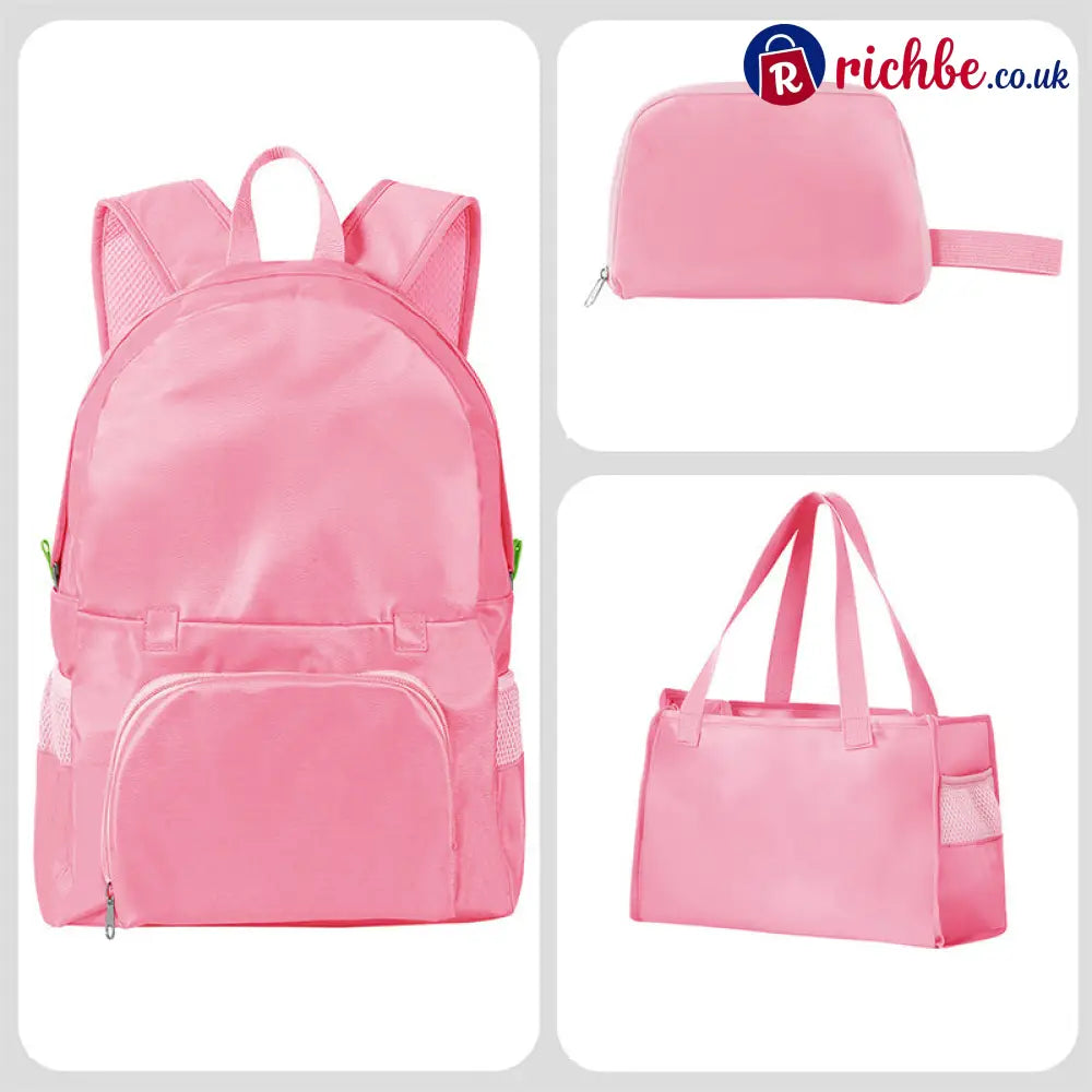 🎒 Get 50% off now! Foldable 3-in-1 travel bag—combining a backpack, handbag, and tote—lightweight, water-resistant, and perfect for travel 🧳✨