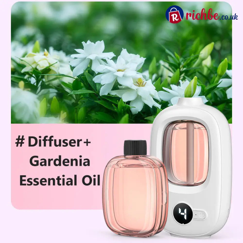 🎁Gift Idea Hot Sale 49% OFF🌸Automatic Fragrance Spray for Home - Diffuser +Gardenia Essential Oil - Bestseller