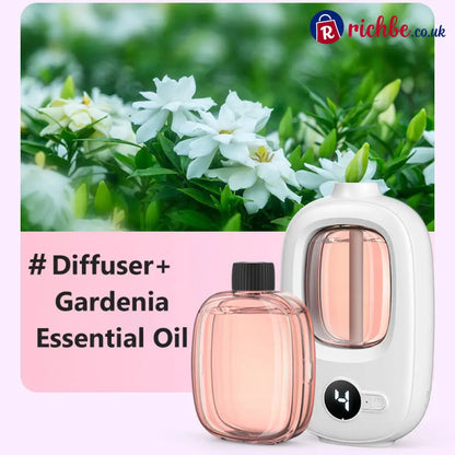 🎁Gift Idea Hot Sale 49% OFF🌸Automatic Fragrance Spray for Home - Diffuser +Gardenia Essential Oil - Bestseller