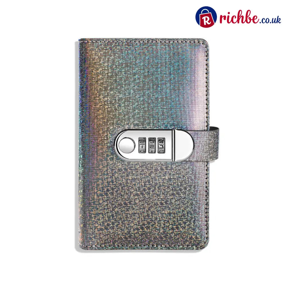 Glitter Password Lock Budget Binder