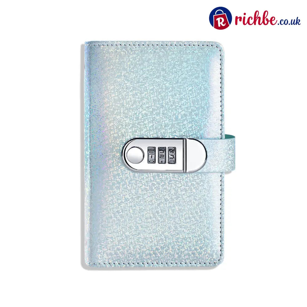 Glitter Password Lock Budget Binder