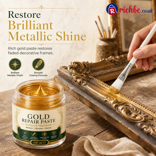 ✨ Gold Metallic Refinishing Repair Paste - Home Decor Restoration Kit 🎨 - Gold3 / ✨Buy 1 Get 1 Free-2PCS✨